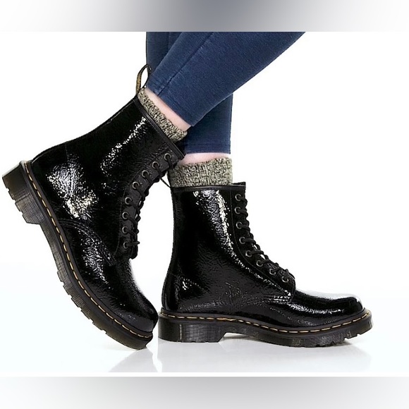 Dr. Martens 1460 Distressed Patent Leather BootNEW